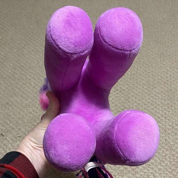 TY my little pony twilight sparkle large purple plush unicorn sparkly wings 2014 - Picture 12 of 15